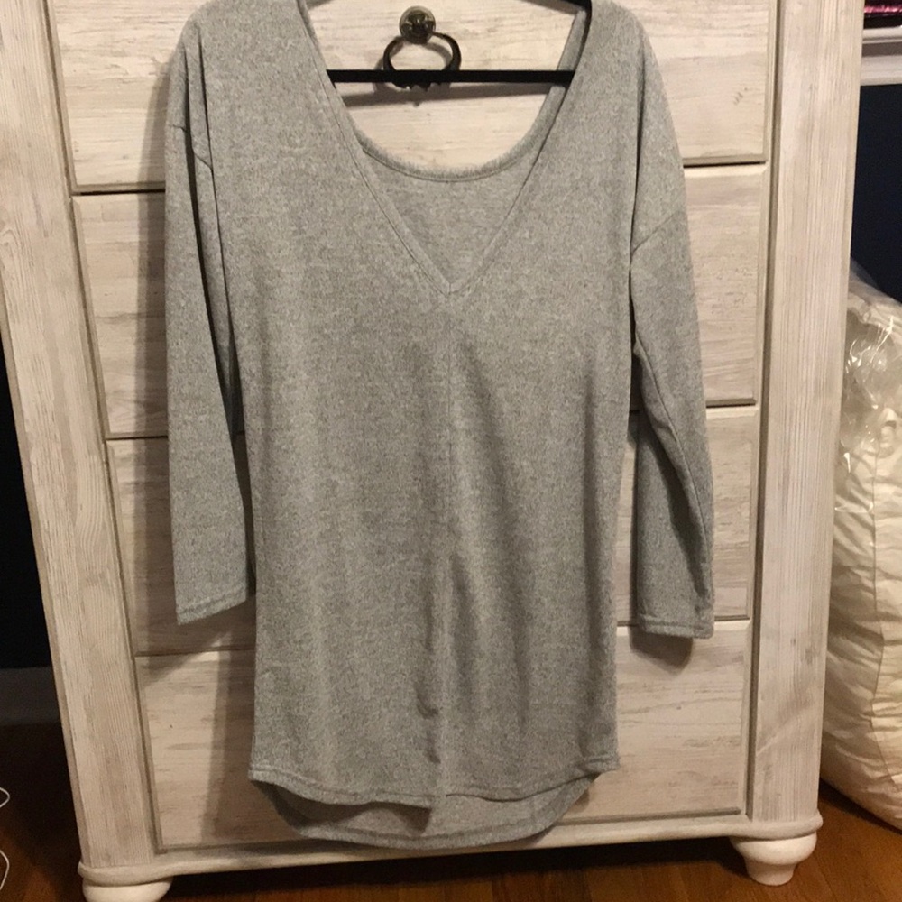 Grey light dress size small never worn